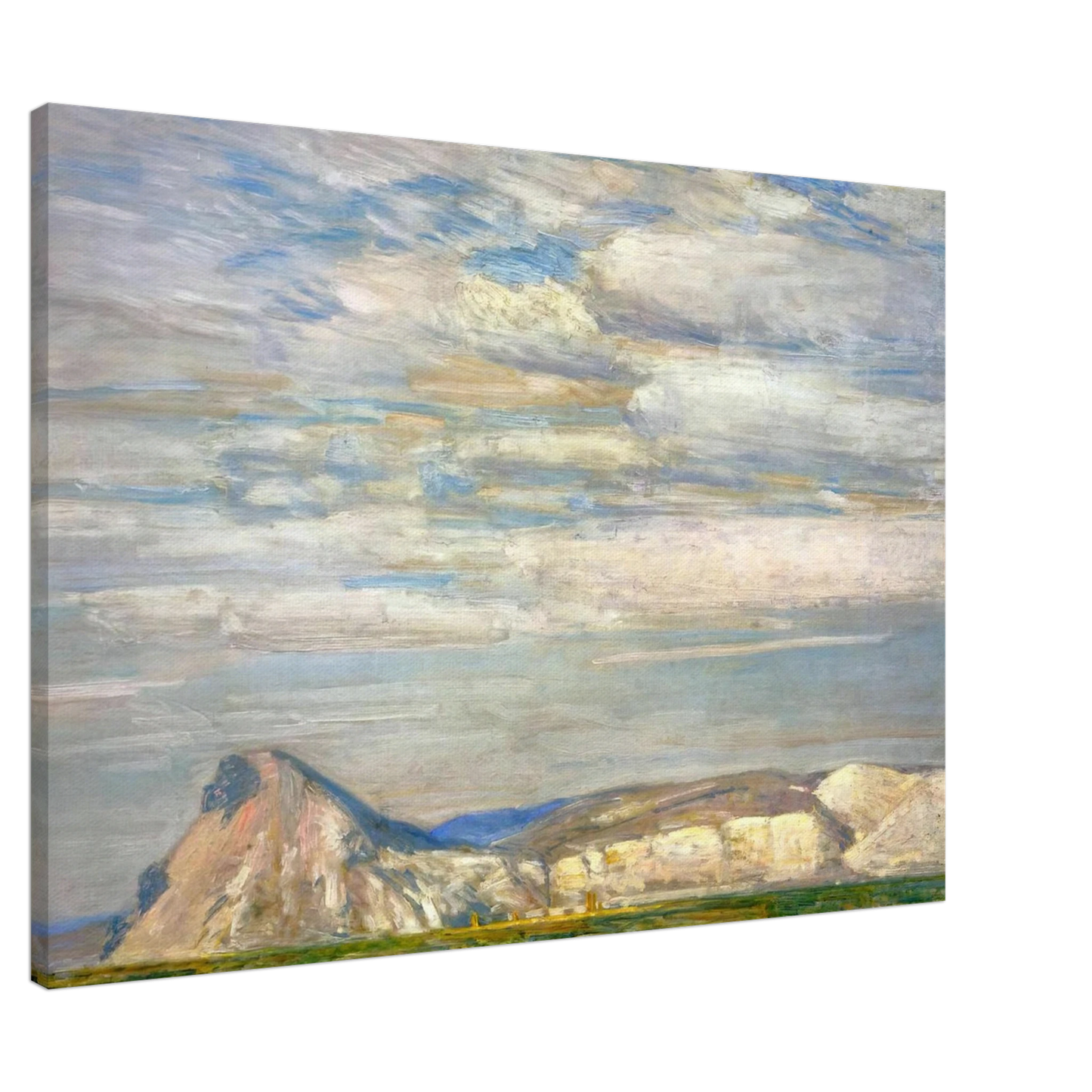 Childe Hassam - Harney Desert No. 20 Canvas - 20x30 cm / 8x12 inches-canvas