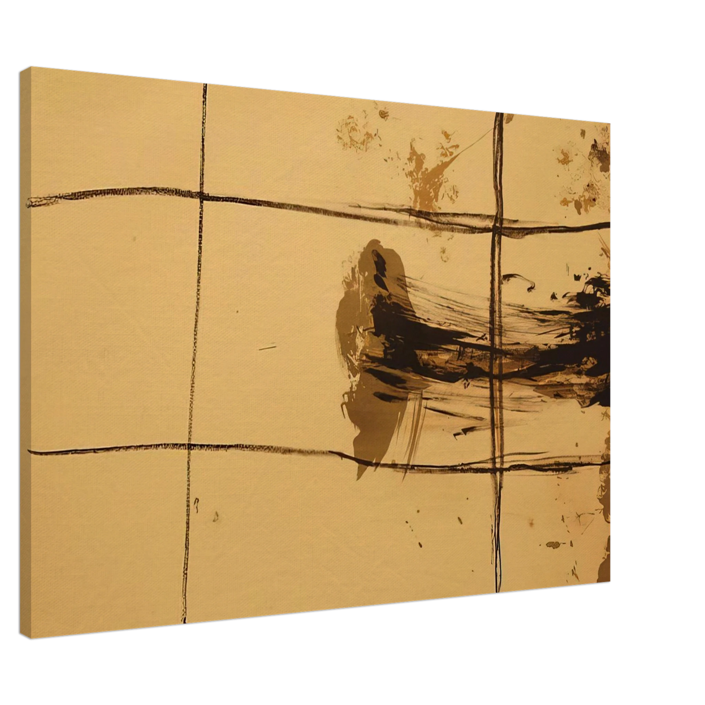 Antoni Tapies - CARR S 1967 Canvas - 20x30 cm / 8x12 inches-canvas