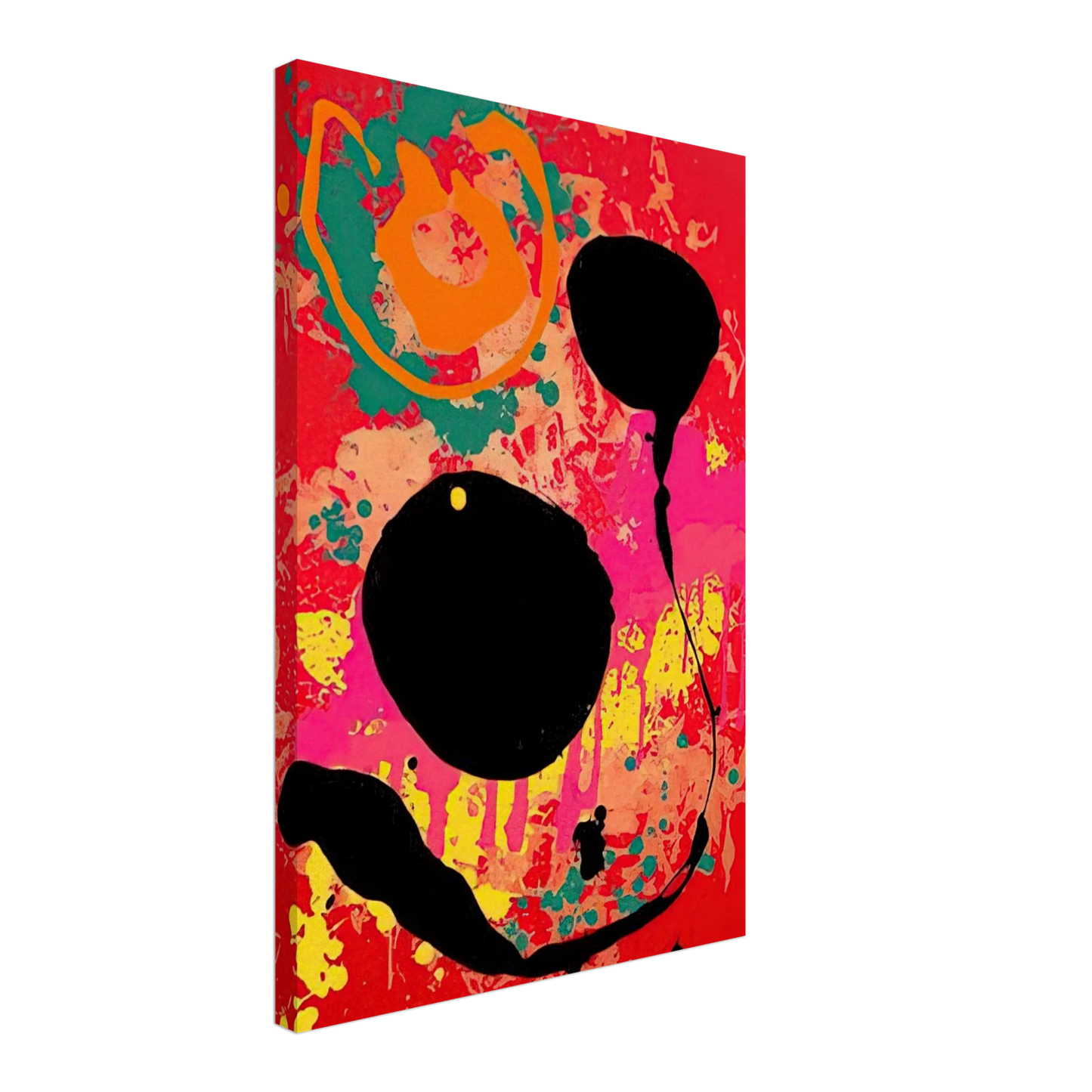 John Hoyland - Untitled - 2008 Canvas - 70x100 cm / 28x40 inches-canvas