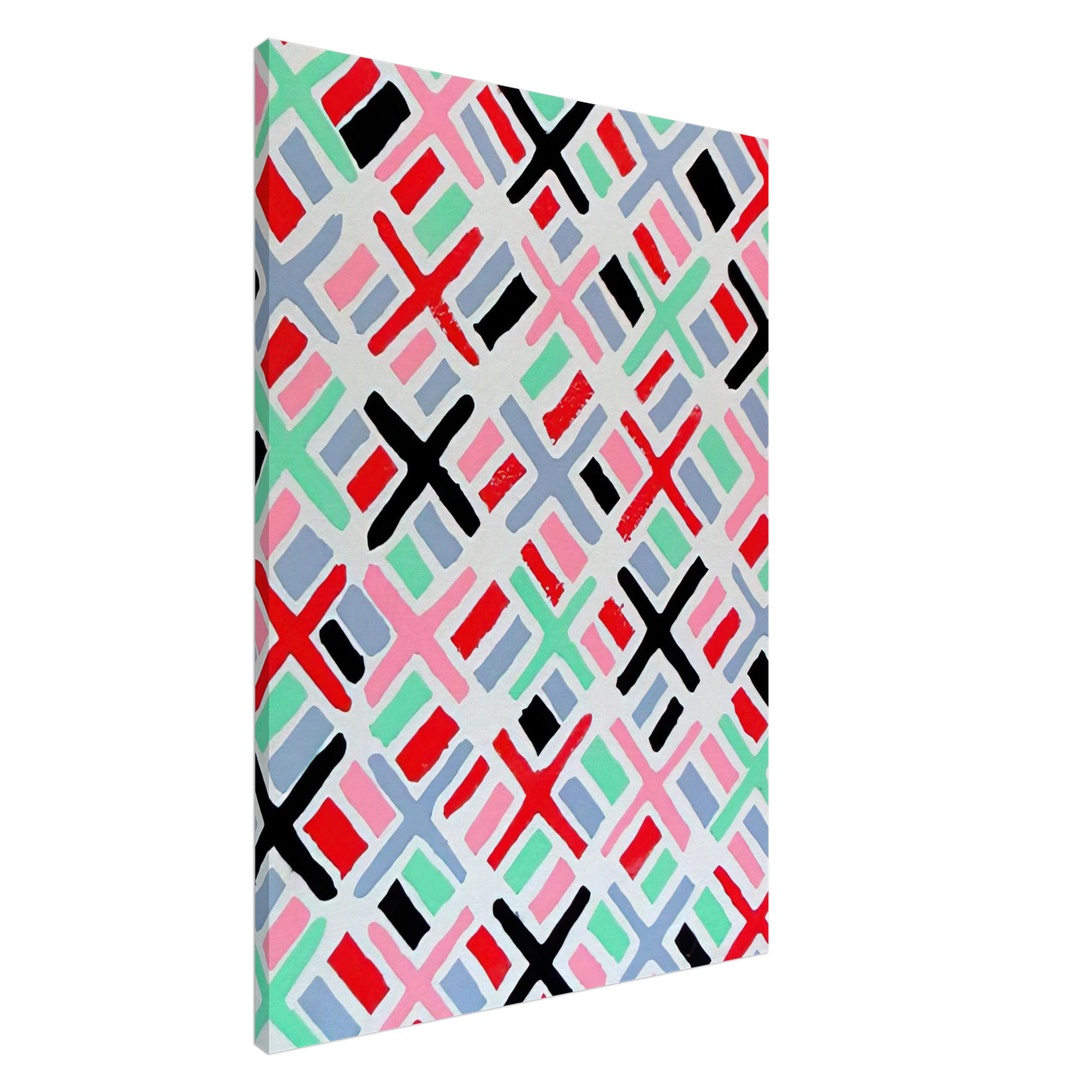 Sonia Delaunay - COMPOSITION 34 Canvas - 20x30 cm / 8x12 inches-canvas