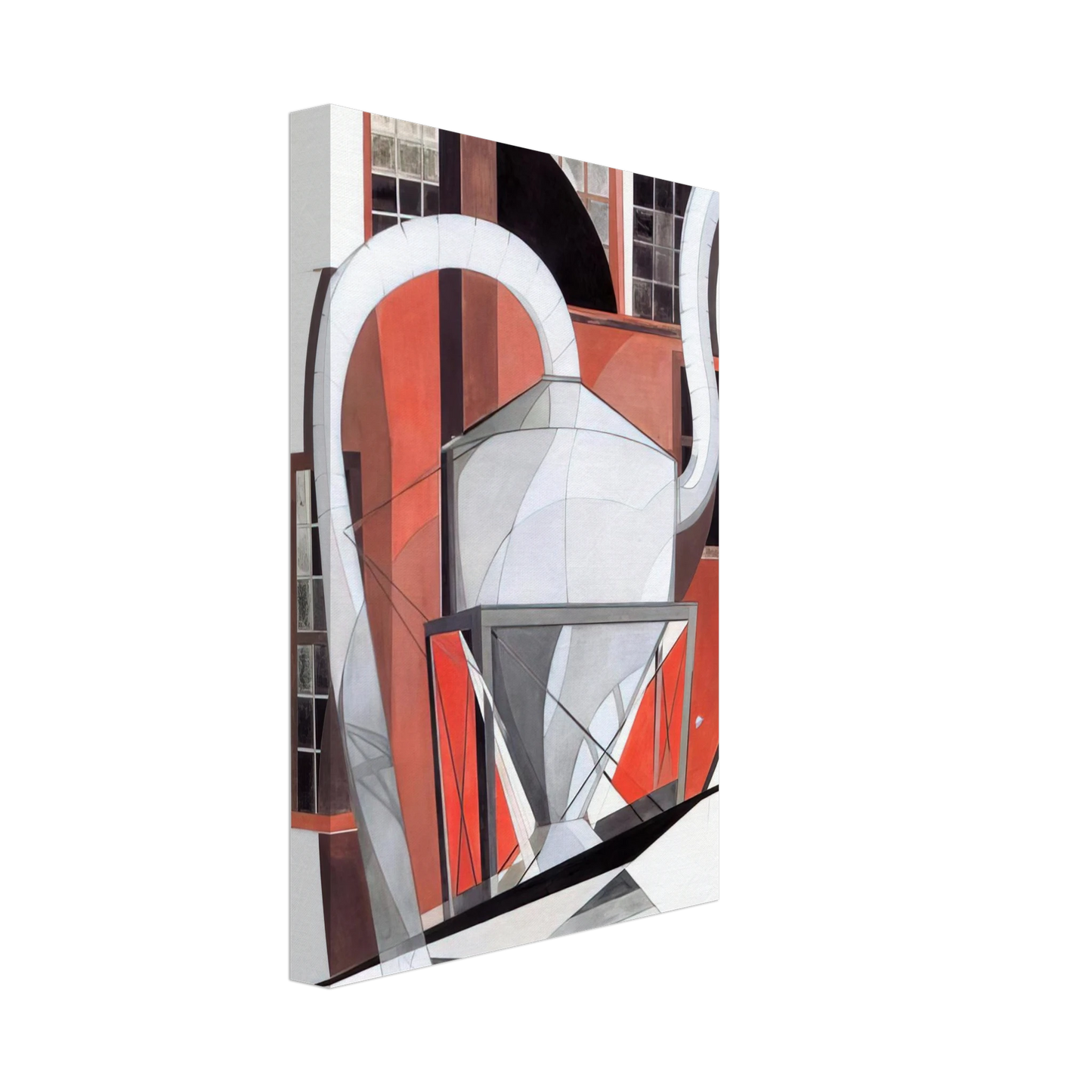 Charles Demuth - Machinery - 1920 Canvas - 40x60 cm / 16x24 inches-canvas