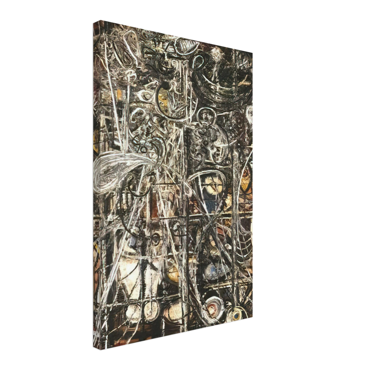 Richard Pousette-Dart - Figure Canvas - 40x60 cm / 16x24 inches-canvas