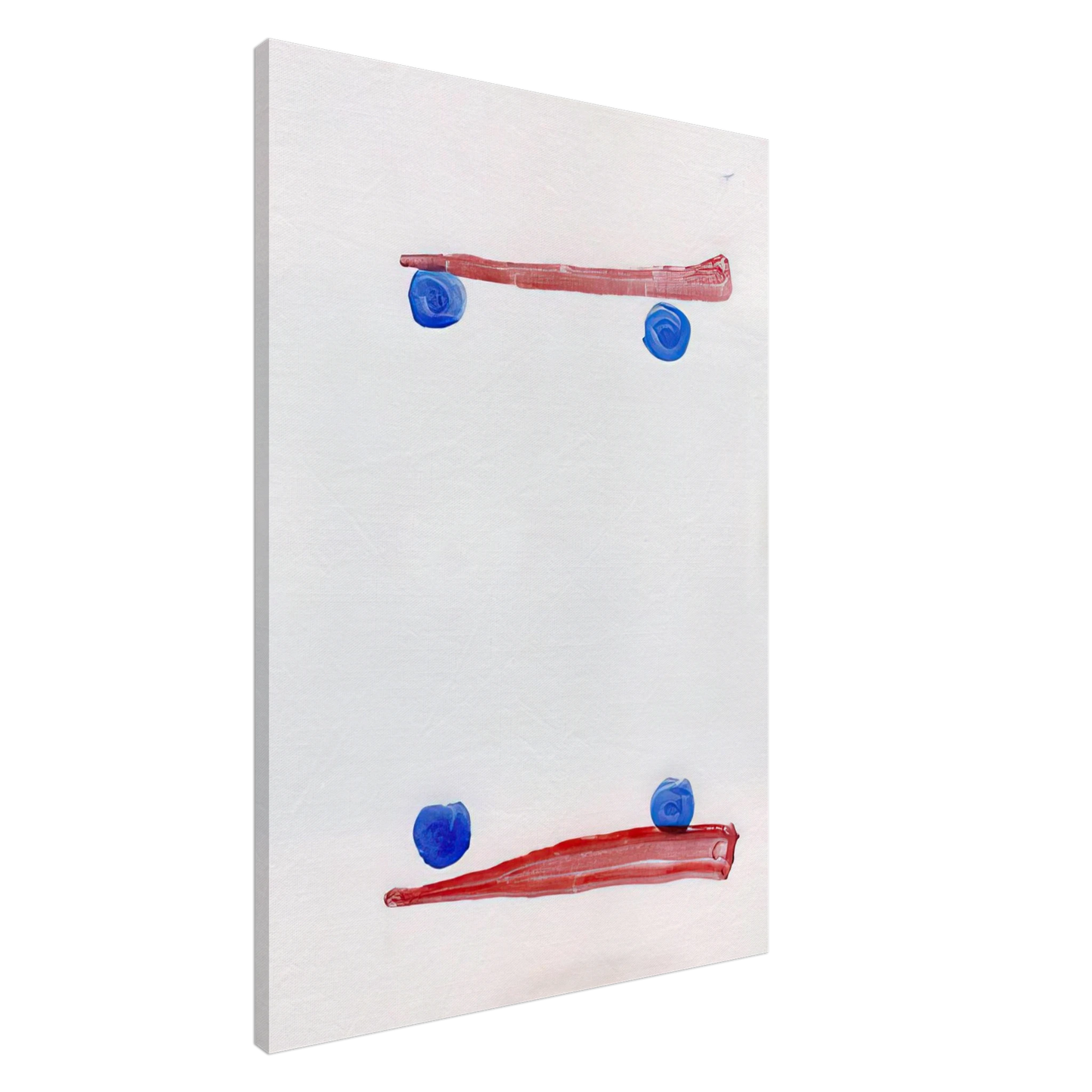 Ralston Crawford - Opponents - 2007 Canvas - 20x30 cm / 8x12 inches-canvas