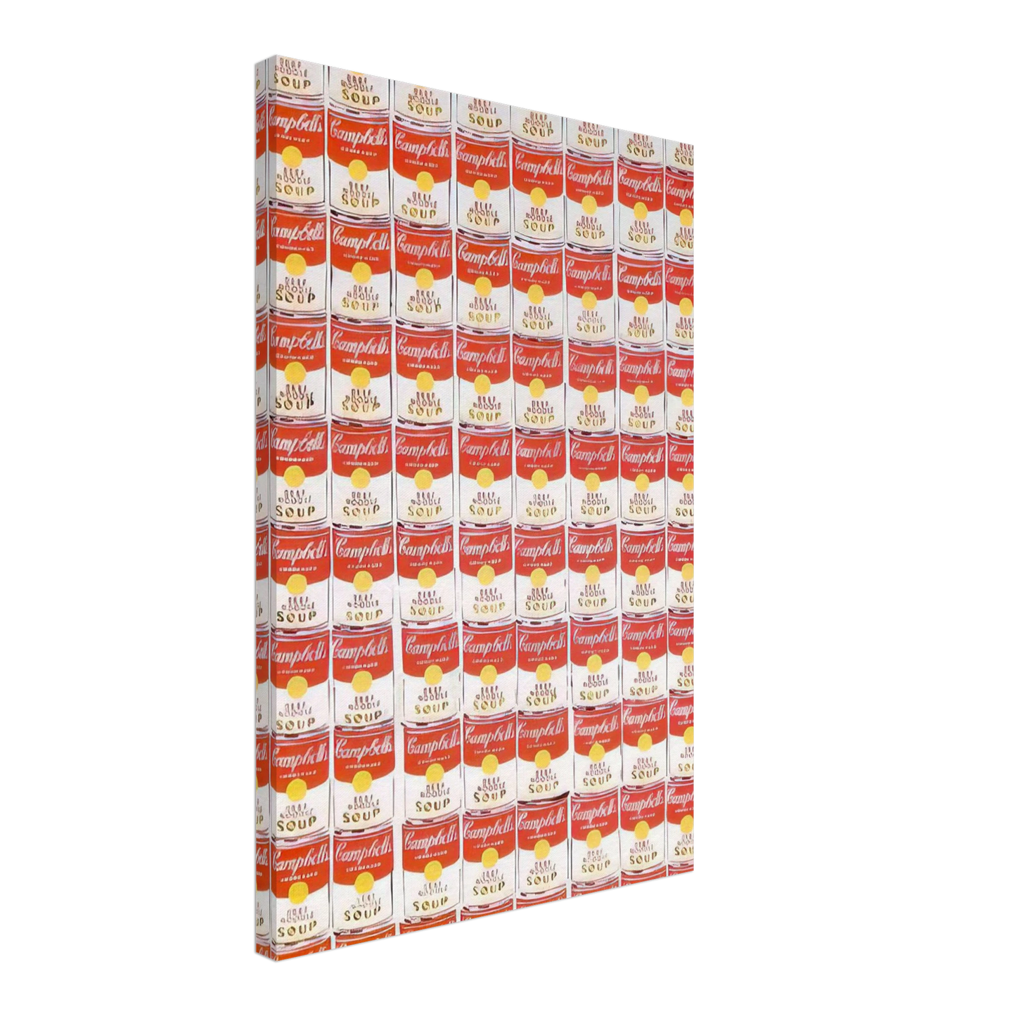Andy Warhol - 100 Cans Canvas - 70x100 cm / 28x40 inches-canvas