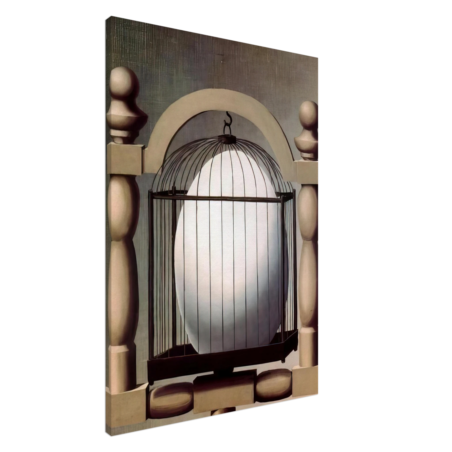 Rene Magritte - ELECTIVE AFFINITIES 1933 Canvas - 20x30 cm / 8x12 inches-canvas