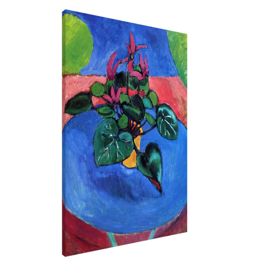 Henri Matisse - CYCLAMEN POURPRE 1912 Canvas - 20x30 cm / 8x12 inches-canvas