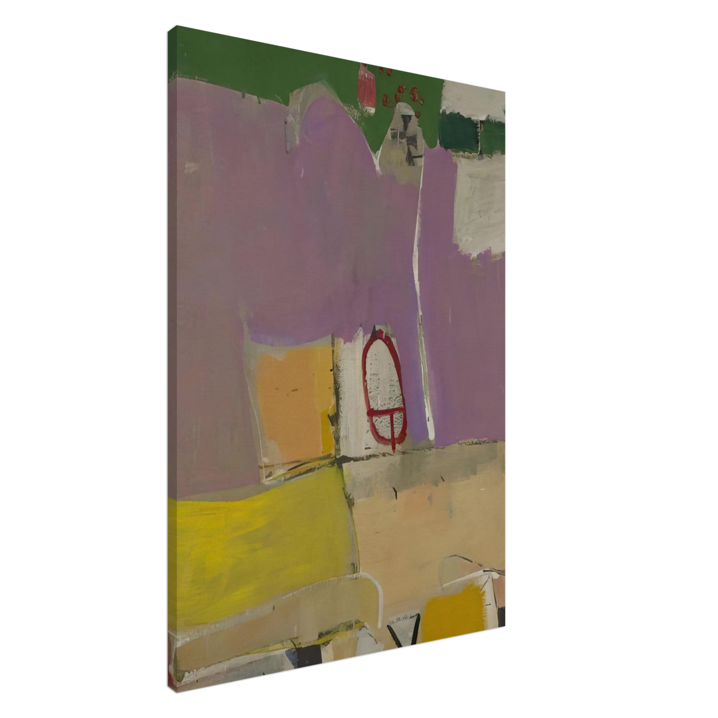 Richard Diebenkorn - Albuquerque #4 Canvas - 20x30 cm / 8x12 inches-canvas