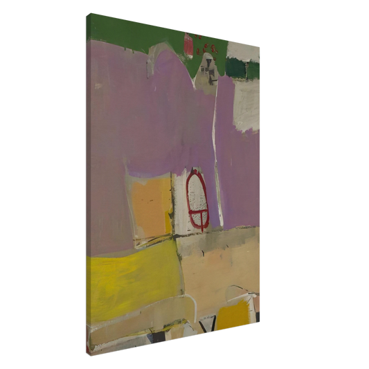 Richard Diebenkorn - Albuquerque #4 Canvas - 20x30 cm / 8x12 inches-canvas