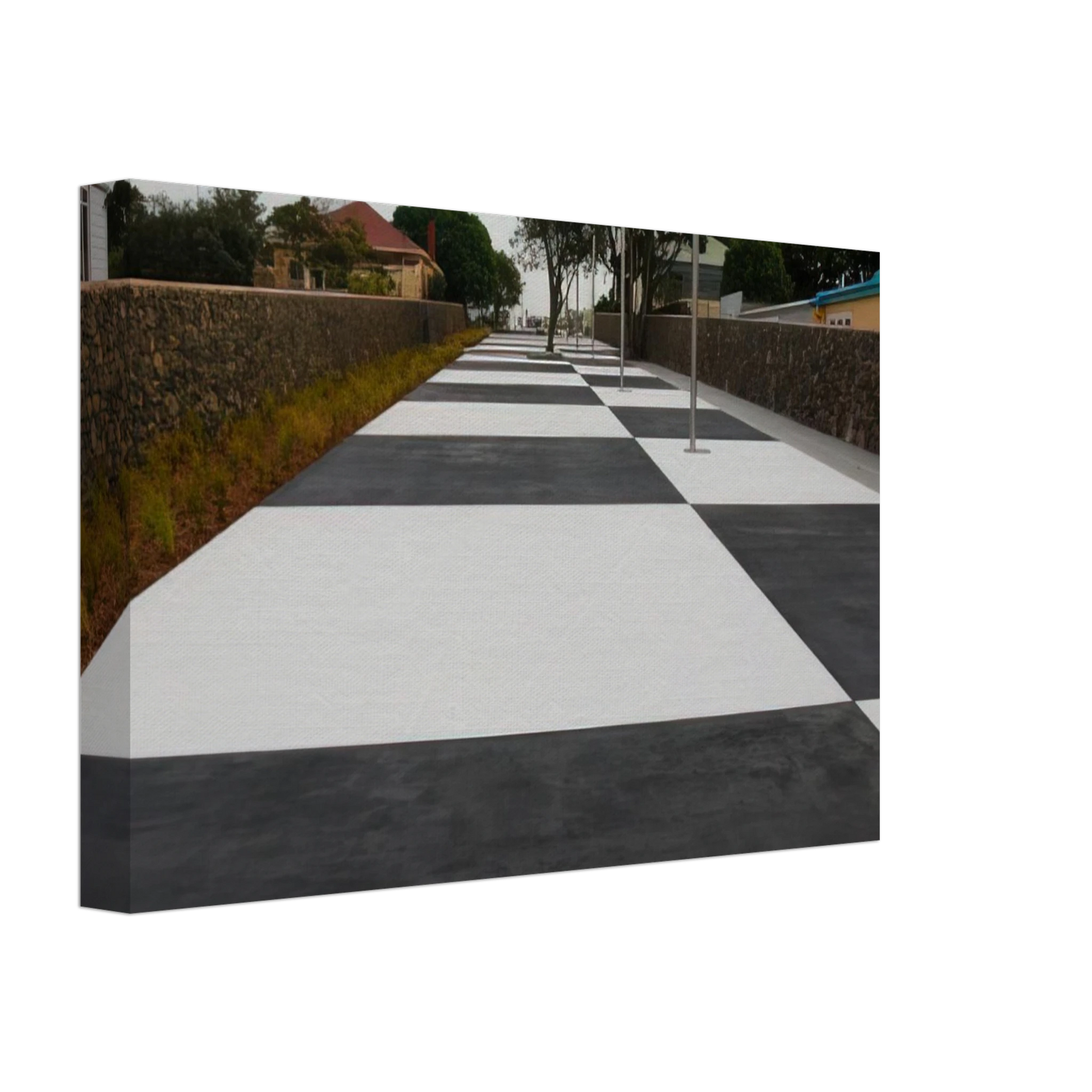 Billy Apple - Waipero Swamp Walk - Pop Art Canvas - 40x60 cm / 16x24 inches-canvas