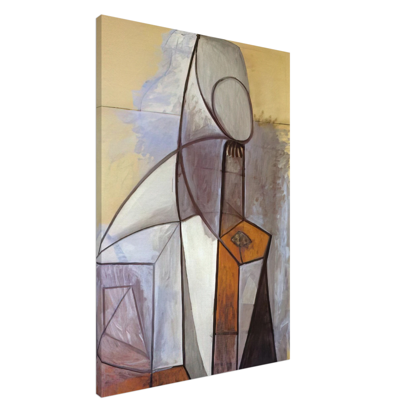 Pablo Picasso - Composition - 1946 Canvas - 20x30 cm / 8x12 inches-canvas