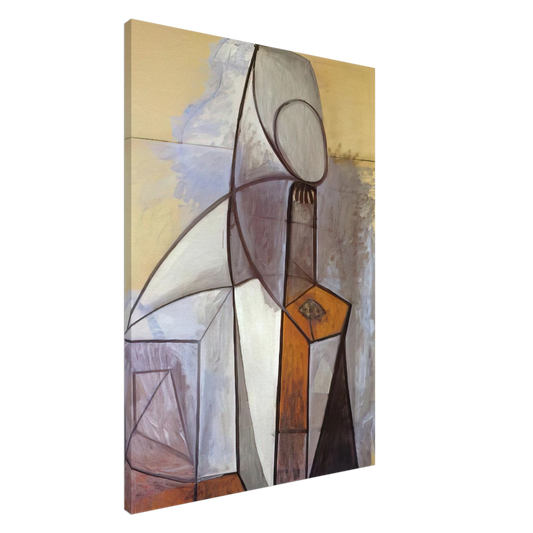 Pablo Picasso - Composition - 1946 Canvas - 20x30 cm / 8x12 inches-canvas