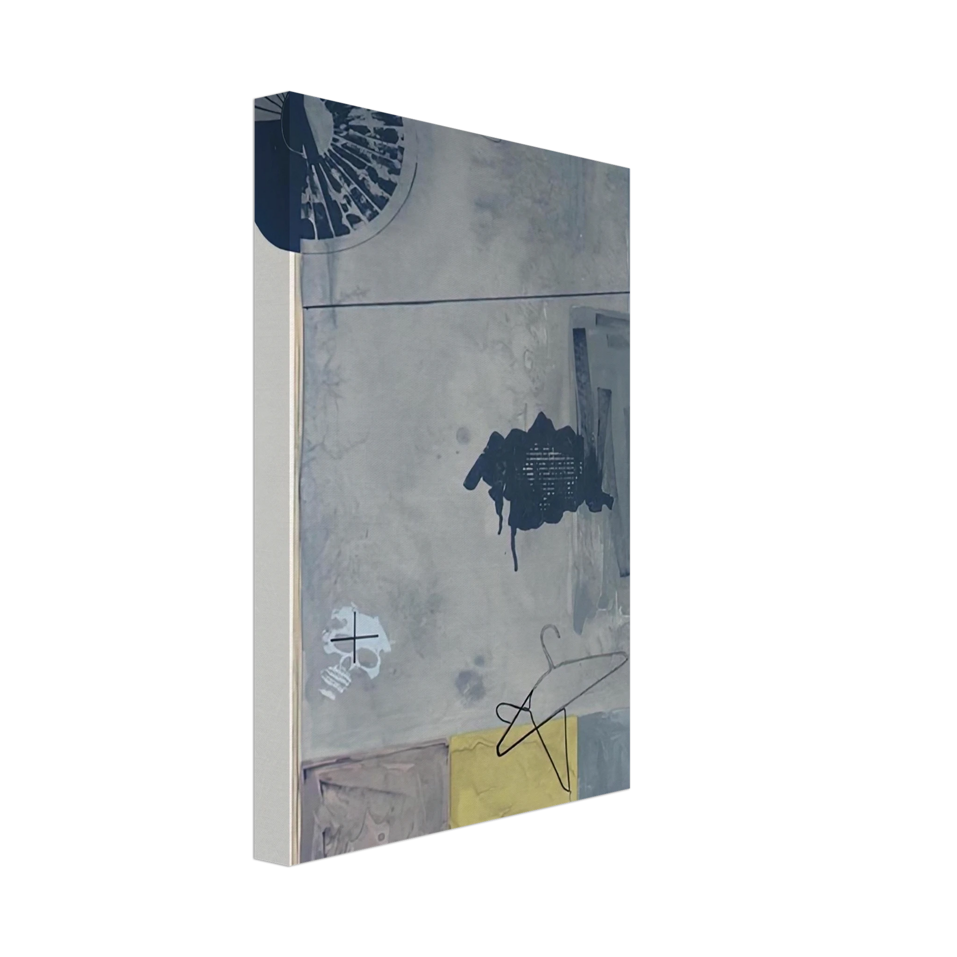 Jasper Johns - EVIAN Canvas - 40x60 cm / 16x24 inches-canvas