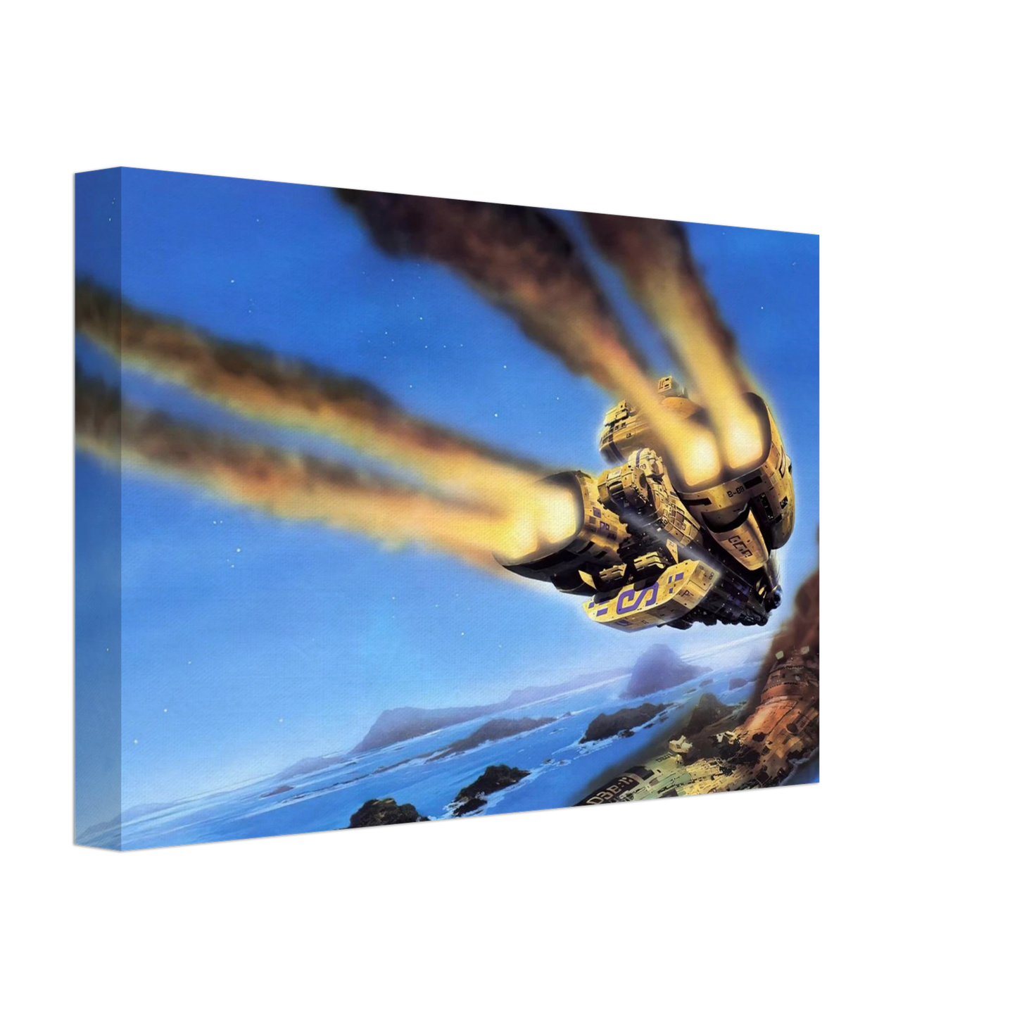 Chris Foss - Chris Foss Canvas - 40x60 cm / 16x24 inches-canvas