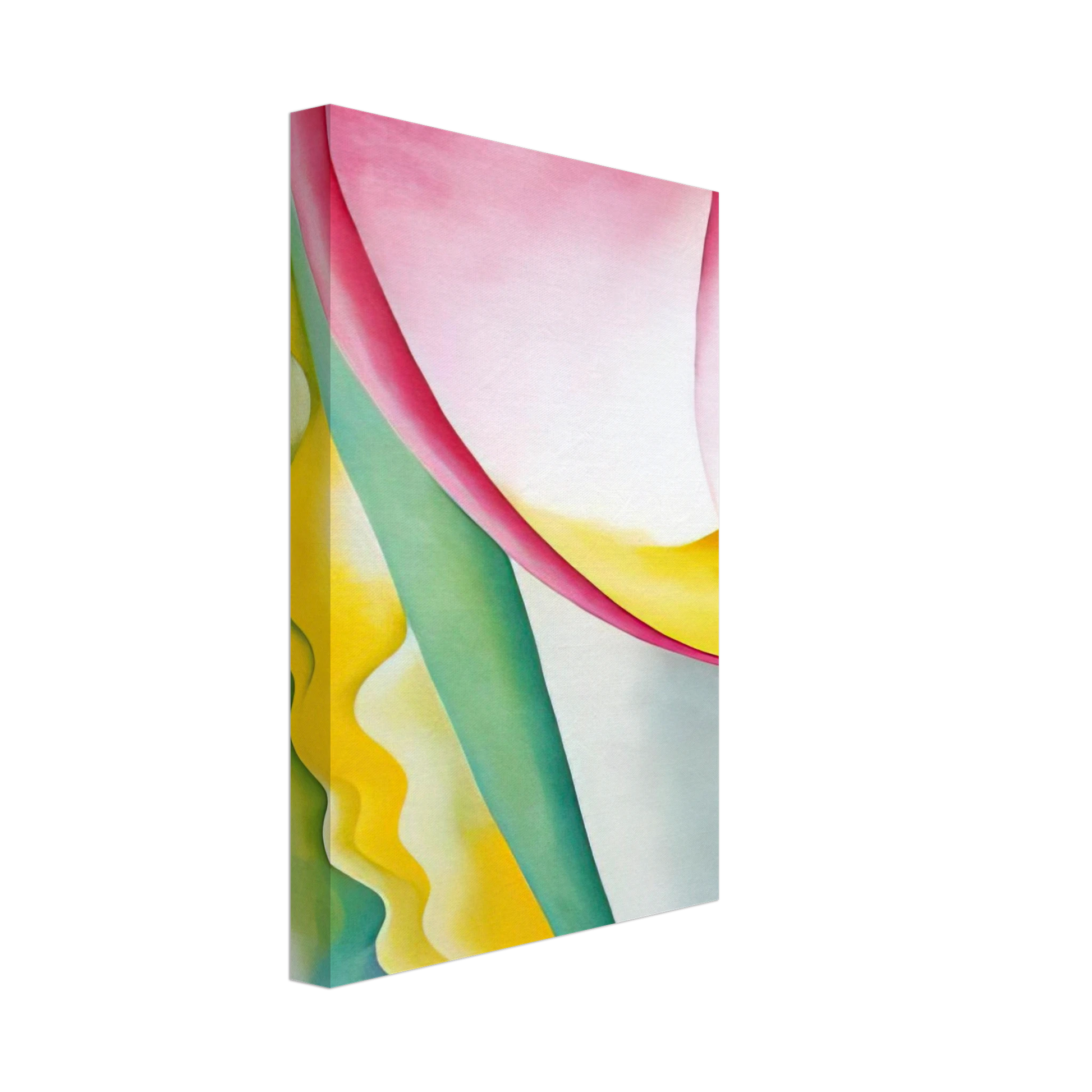 Georgia O'Keeffe - Abstraction No. 77  Tulip  Canvas - 70x100 cm / 28x40 inches-canvas