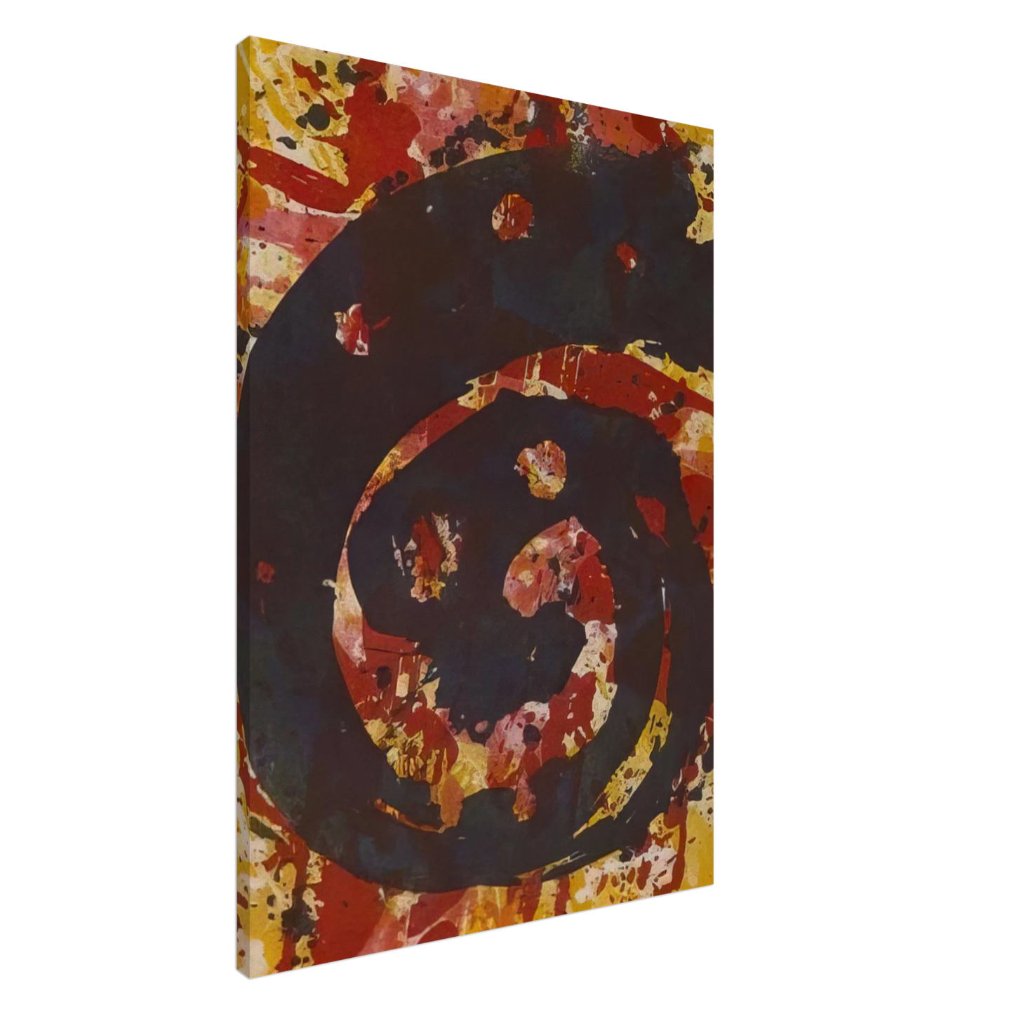 Sam Francis - Untitled  L. I48; SFE-015  Canvas - 20x30 cm / 8x12 inches-canvas