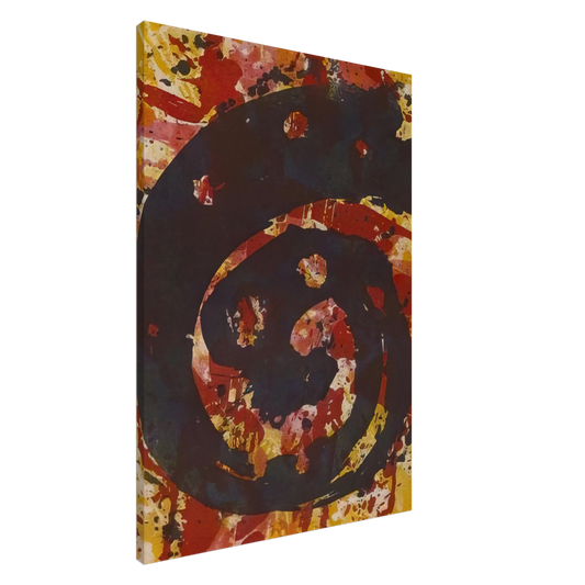 Sam Francis - Untitled  L. I48; SFE-015  Canvas - 20x30 cm / 8x12 inches-canvas