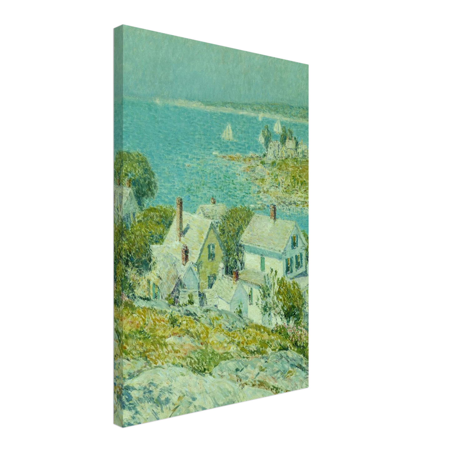 Childe Hassam - New England Headlands Canvas - 70x100 cm / 28x40 inches-canvas
