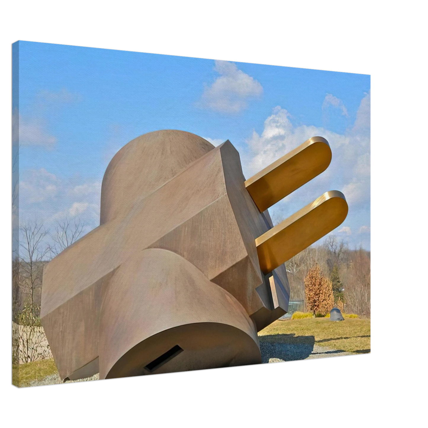 Claes Oldenburg - PLUG 1970 Canvas - 20x30 cm / 8x12 inches-canvas