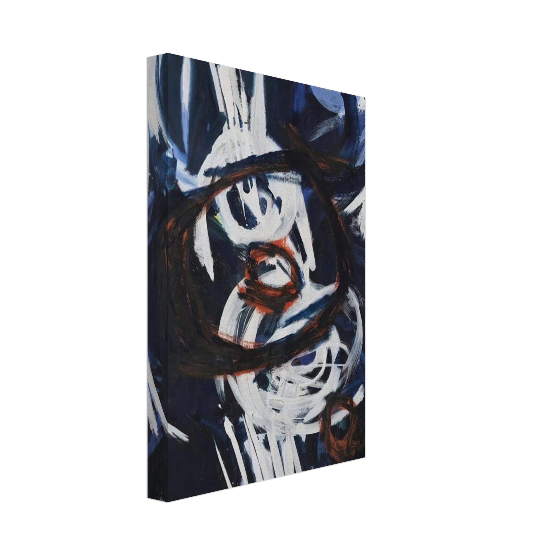 Ernst Wilhelm Nay - Crescendo - 1963 Canvas - 40x60 cm / 16x24 inches-canvas