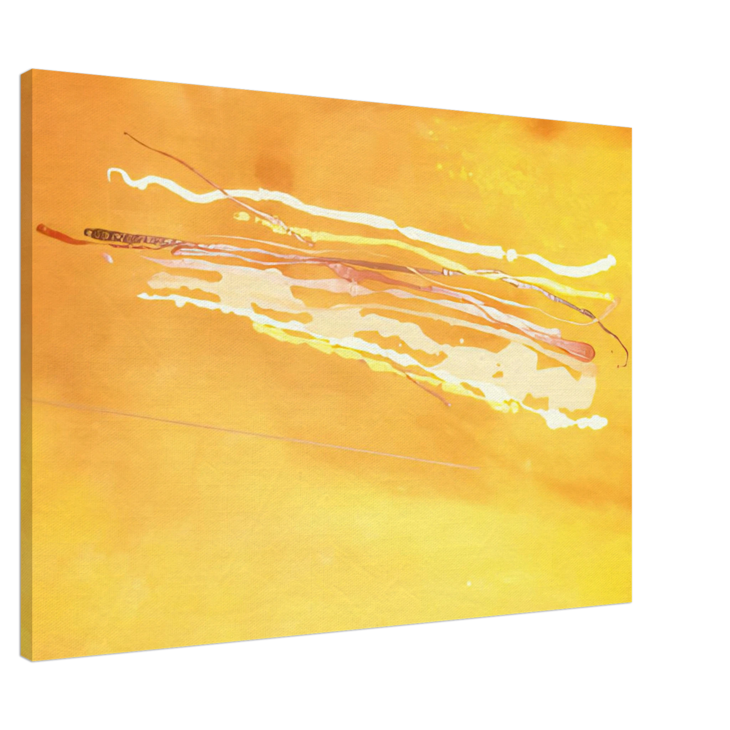 Ronnie Landfield - Spirit in the Sky - 1969 Canvas - 20x30 cm / 8x12 inches-canvas