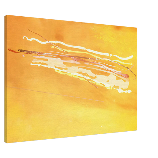 Ronnie Landfield - Spirit in the Sky - 1969 Canvas - 20x30 cm / 8x12 inches-canvas