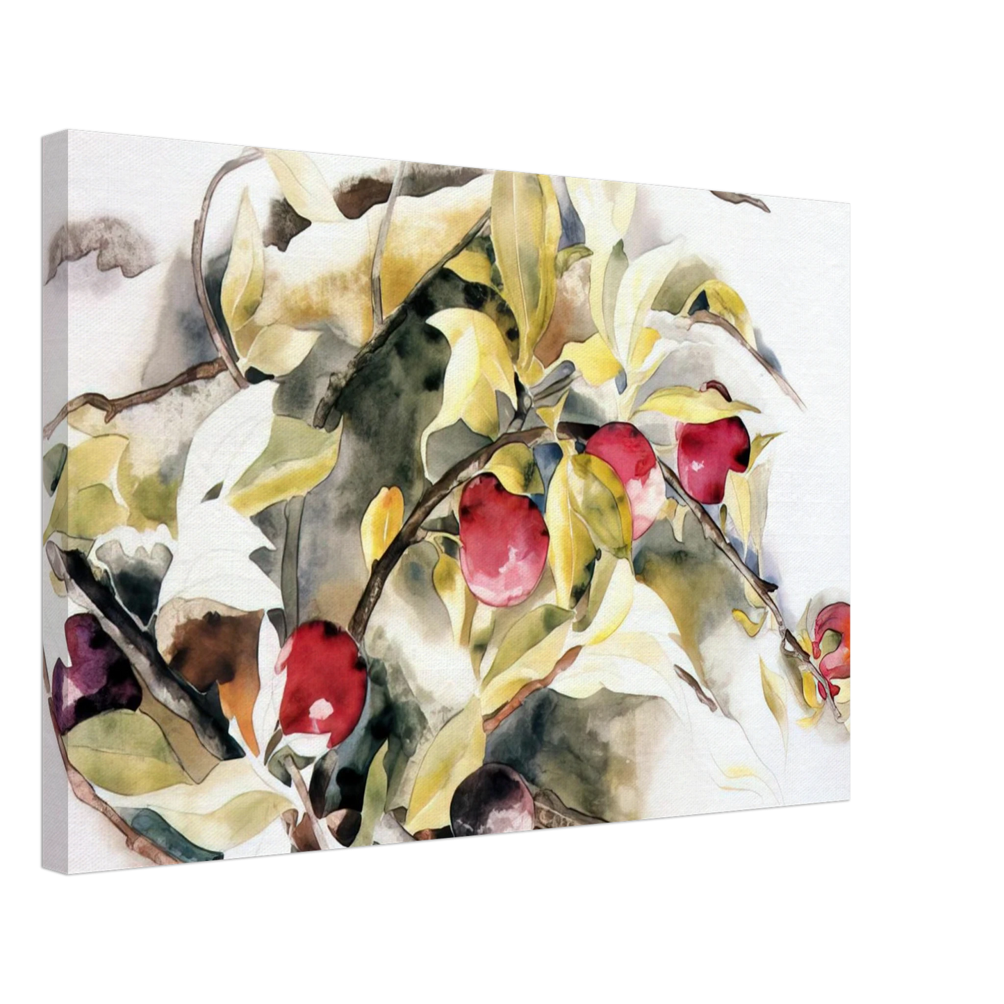 Charles Demuth - Plums - 1925 Canvas - 70x100 cm / 28x40 inches-canvas