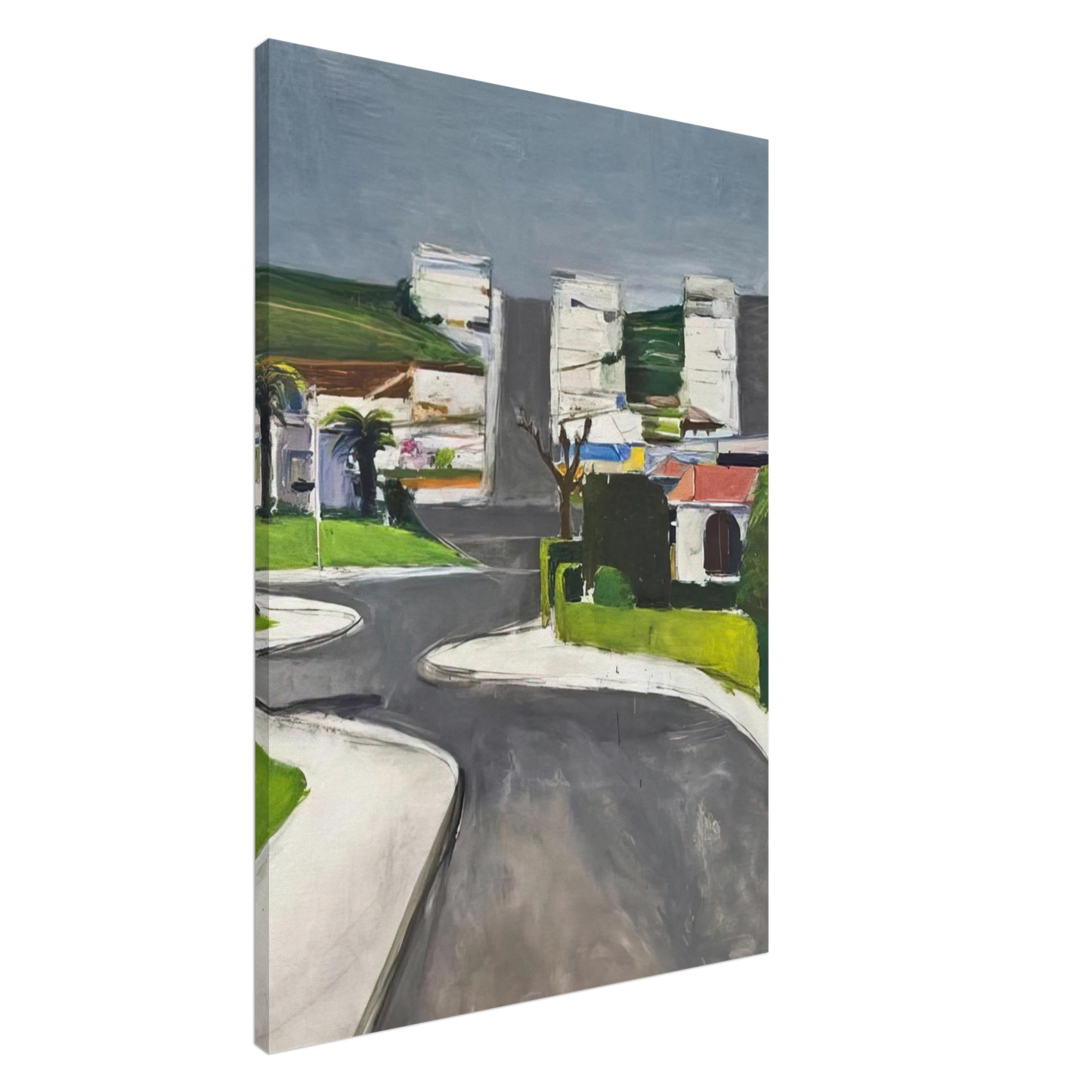 Richard Diebenkorn - Ingleside Canvas - 20x30 cm / 8x12 inches-canvas