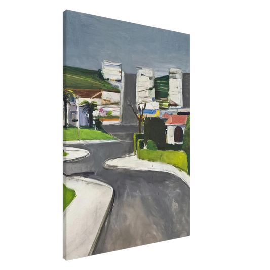 Richard Diebenkorn - Ingleside Canvas - 20x30 cm / 8x12 inches-canvas