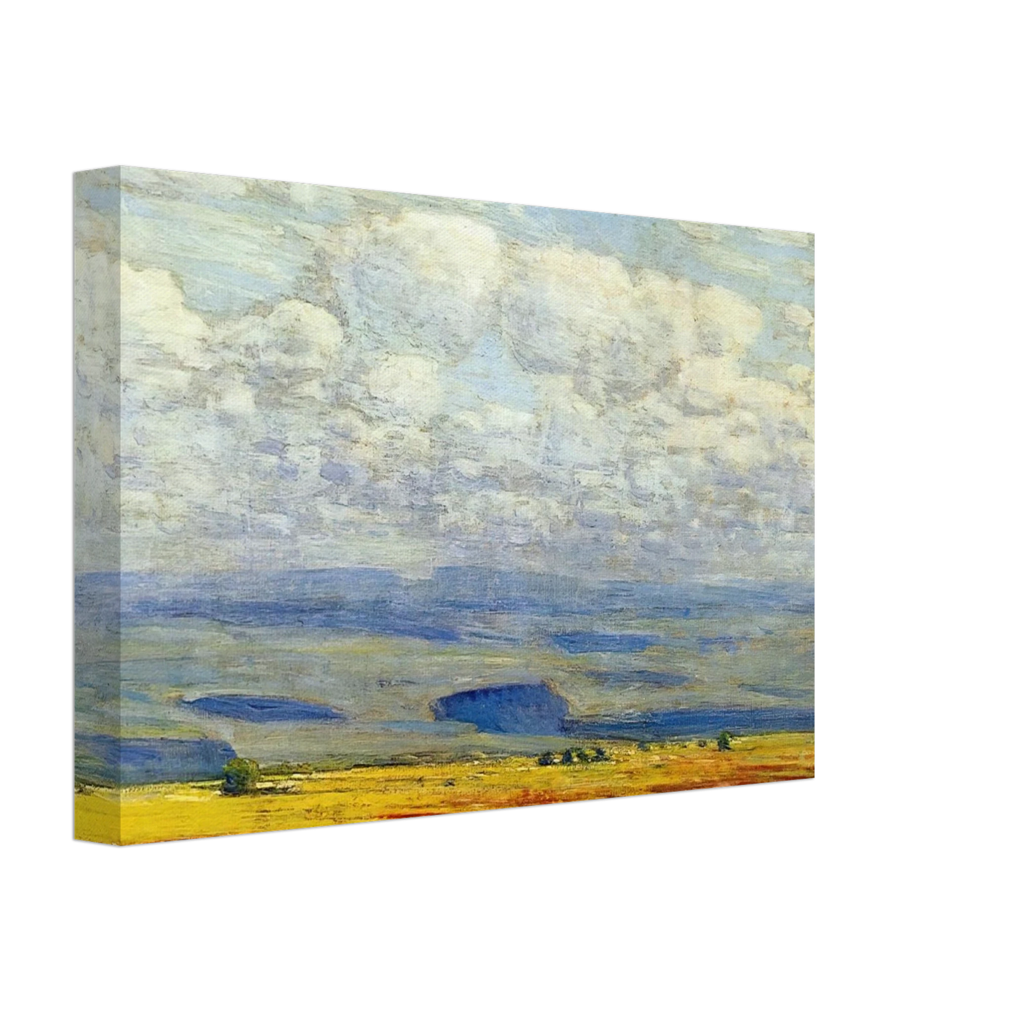 Childe Hassam - Oregon Landscape Canvas - 40x60 cm / 16x24 inches-canvas