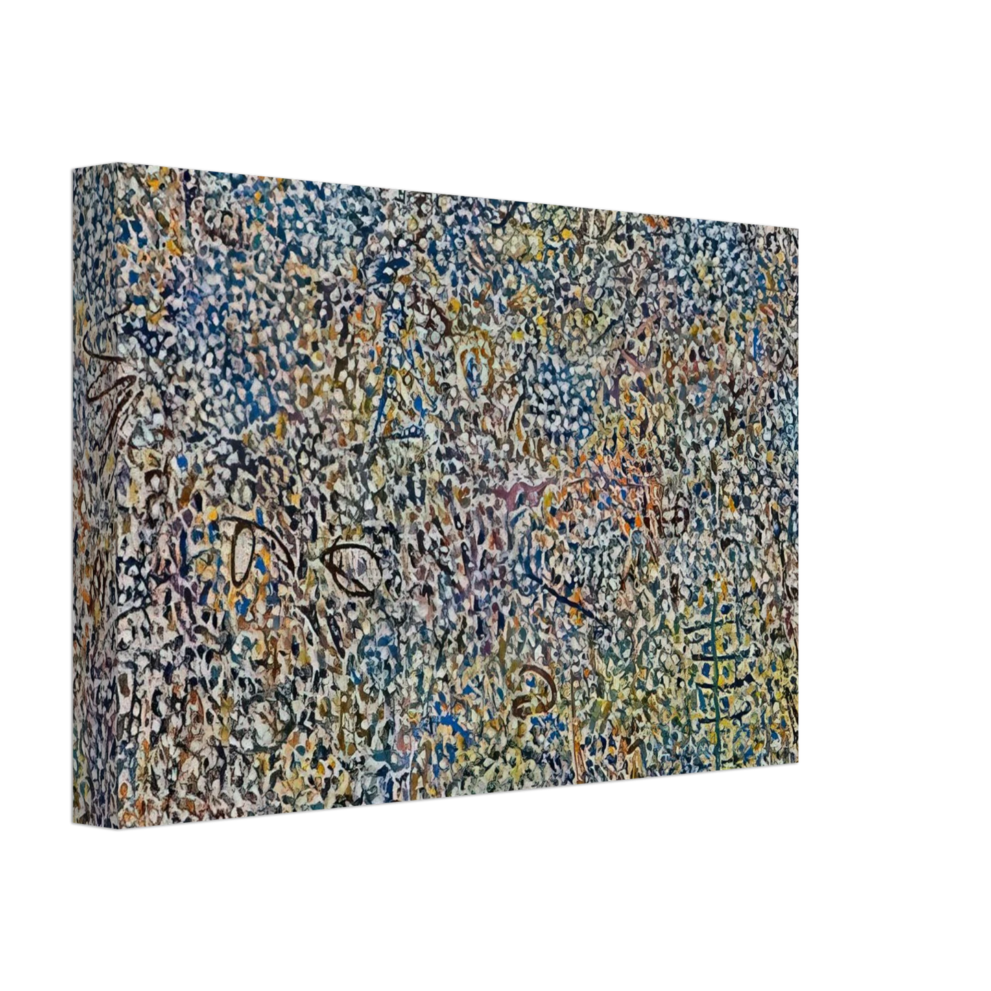 Richard Pousette-Dart - Presence Amaranth Garden - 1974 Canvas - 40x60 cm / 16x24 inches-canvas