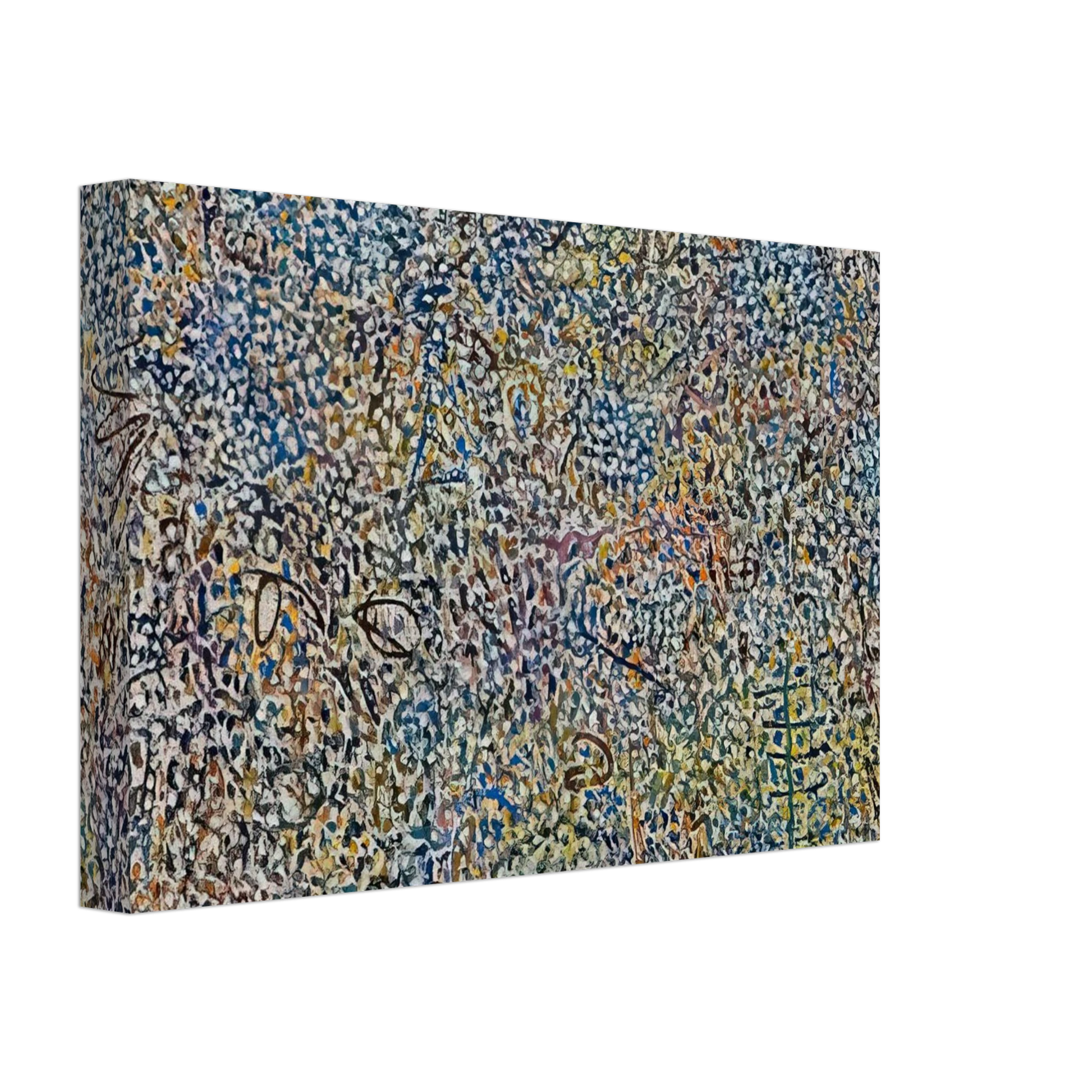 Richard Pousette-Dart - Presence Amaranth Garden - 1974 Canvas - 40x60 cm / 16x24 inches-canvas