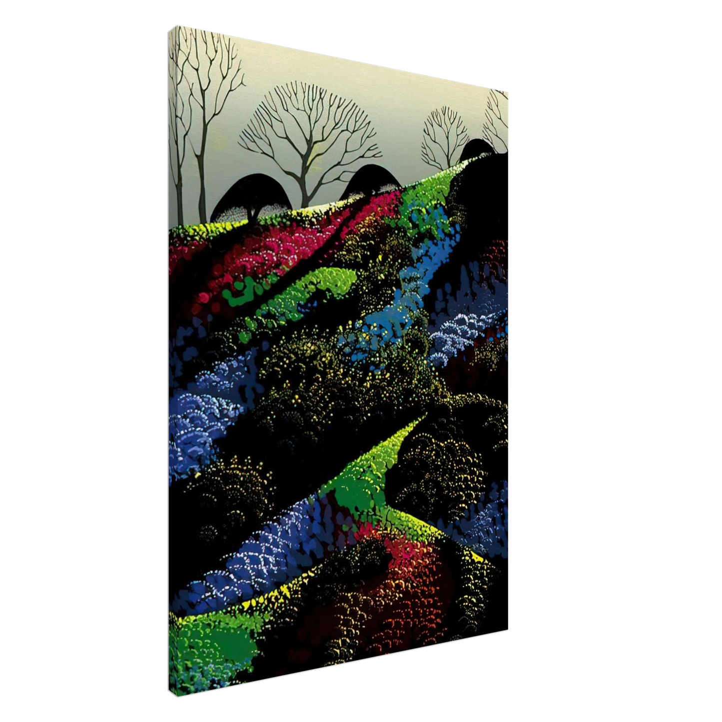 Eyvind Earle - Little Jewels Canvas - 20x30 cm / 8x12 inches-canvas