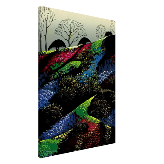 Eyvind Earle - Little Jewels Canvas - 20x30 cm / 8x12 inches-canvas