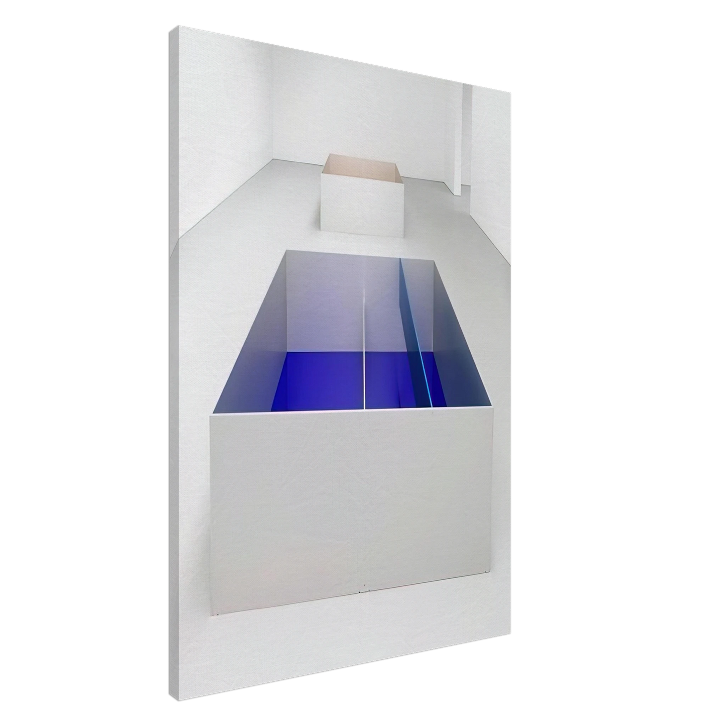 Donald Judd - Untitled 89-6 Menziken - 1989 Canvas - 20x30 cm / 8x12 inches-canvas
