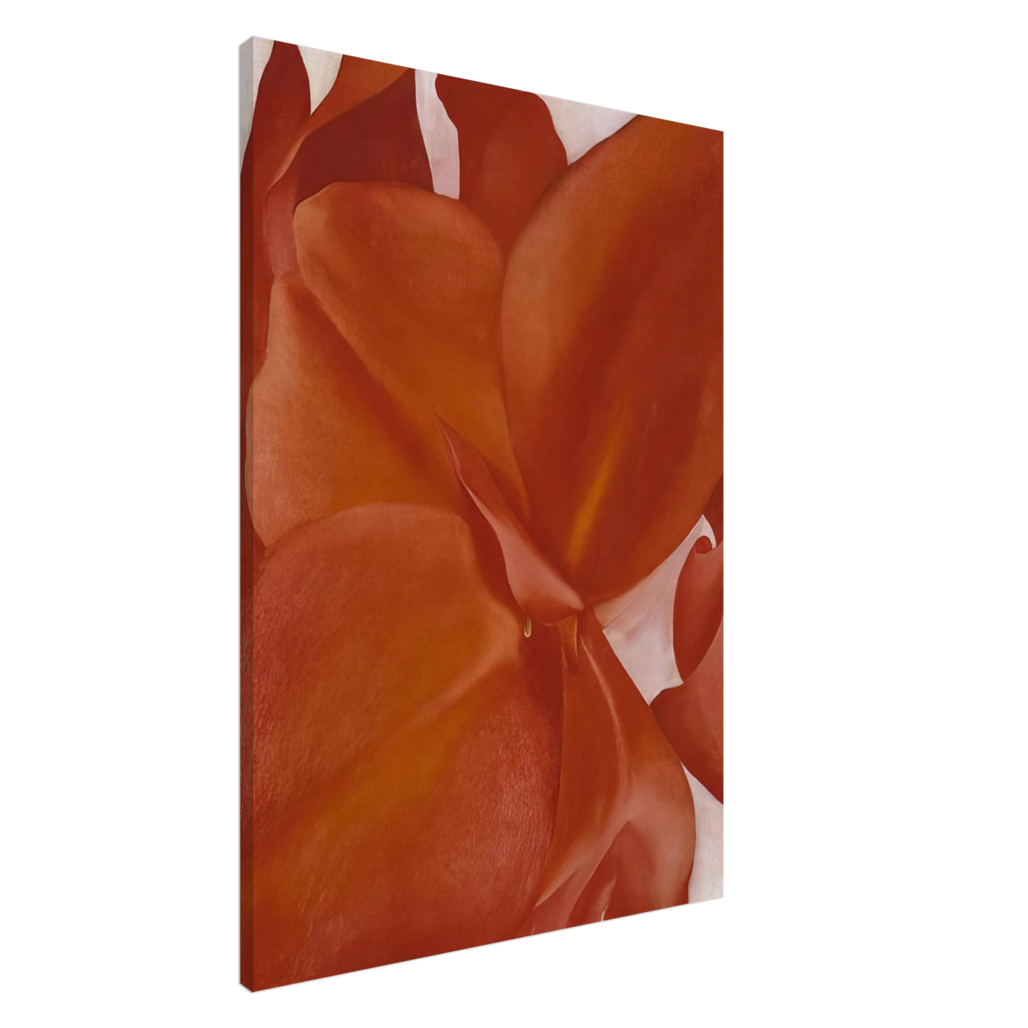 Georgia O'Keeffe - Red Cannas Canvas - 20x30 cm / 8x12 inches-canvas