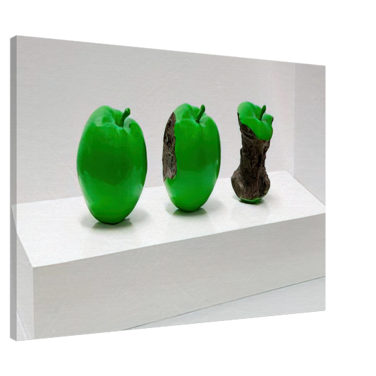 Billy Apple - 2 Minutes, 33 Seconds - 1990 Canvas - 20x30 cm / 8x12 inches-canvas