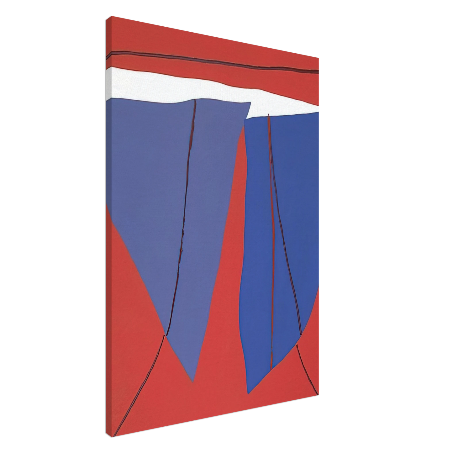 Ray Parker - Spring - 1984 Canvas - 20x30 cm / 8x12 inches-canvas