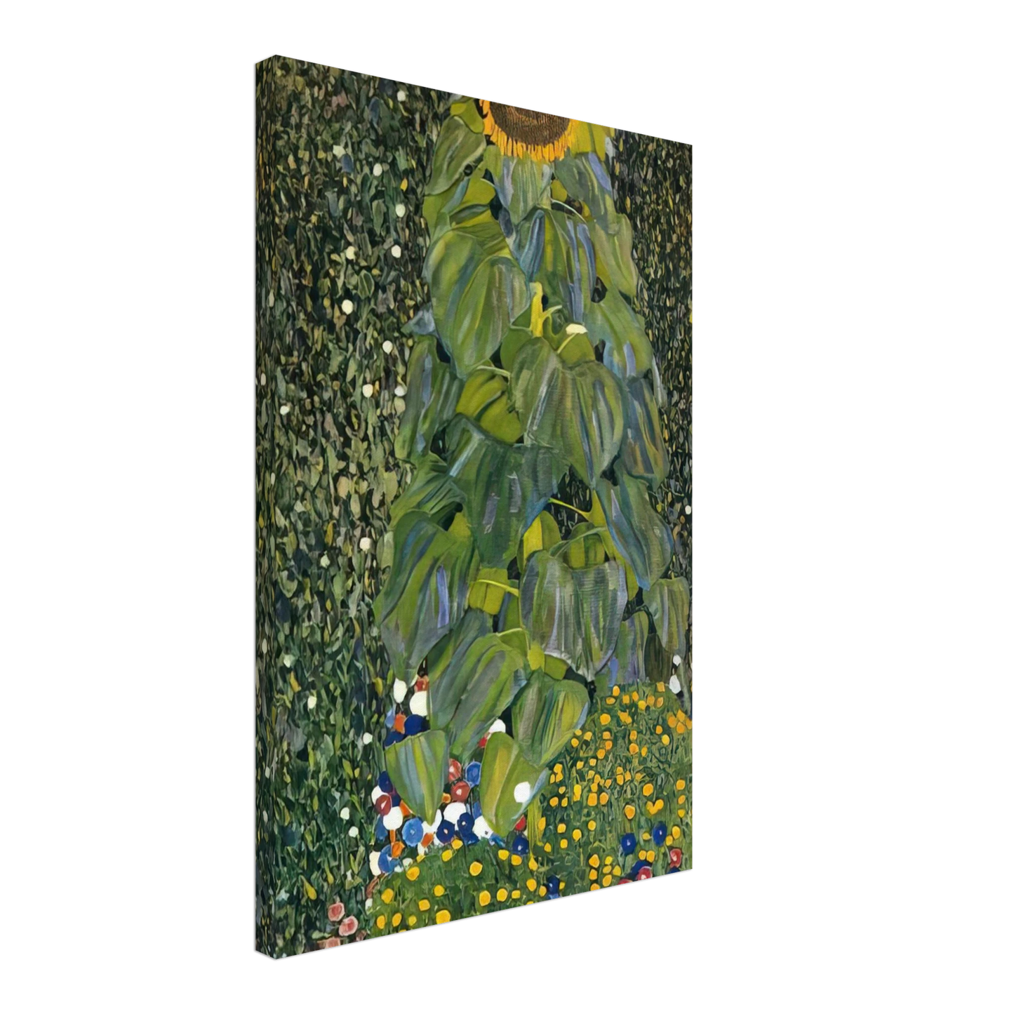 Gustav Klimt - THE SUNFLOWER 1907 Canvas - 70x100 cm / 28x40 inches-canvas