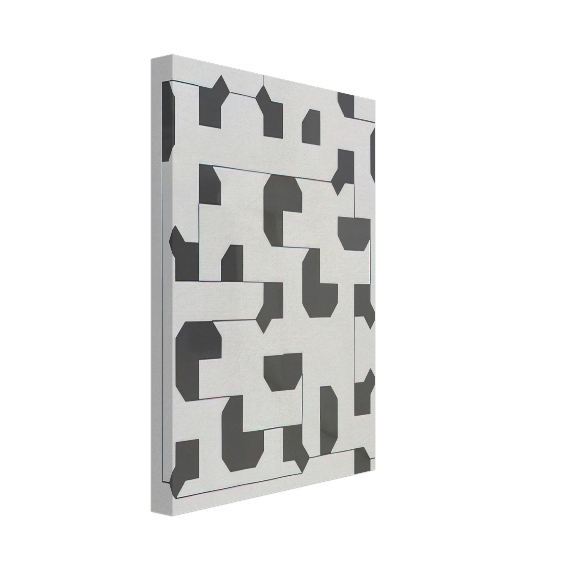 Bruno Munari - Curva di Peano - 1975 Canvas - 40x60 cm / 16x24 inches-canvas