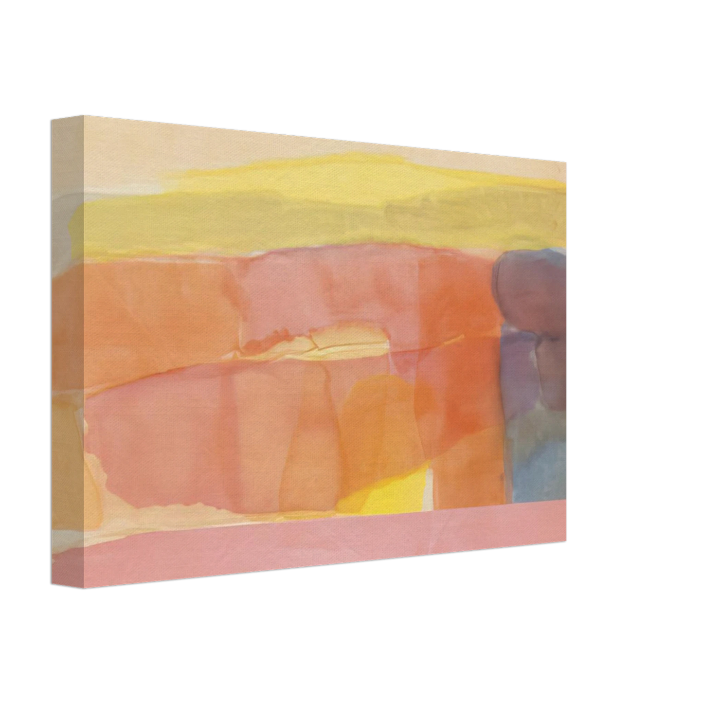 Ronnie Landfield - First Path - 1978 Canvas - 70x100 cm / 28x40 inches-canvas