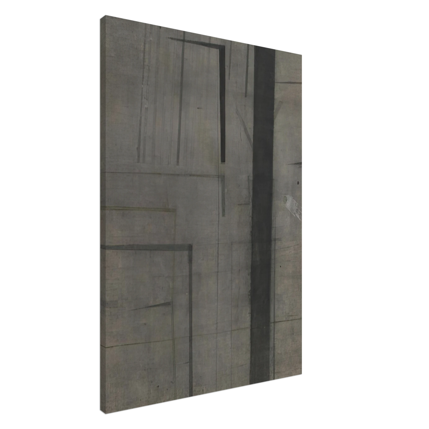 Nasreen Mohamedi - Untitled - 1969 Canvas - 20x30 cm / 8x12 inches-canvas