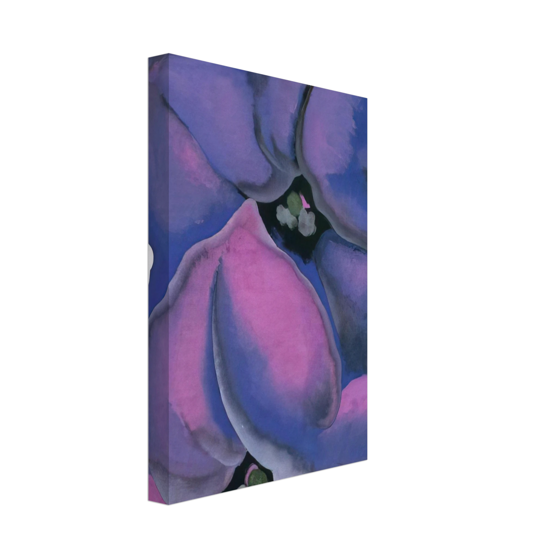 Georgia O'Keeffe - Purple Petunias Canvas - 70x100 cm / 28x40 inches-canvas