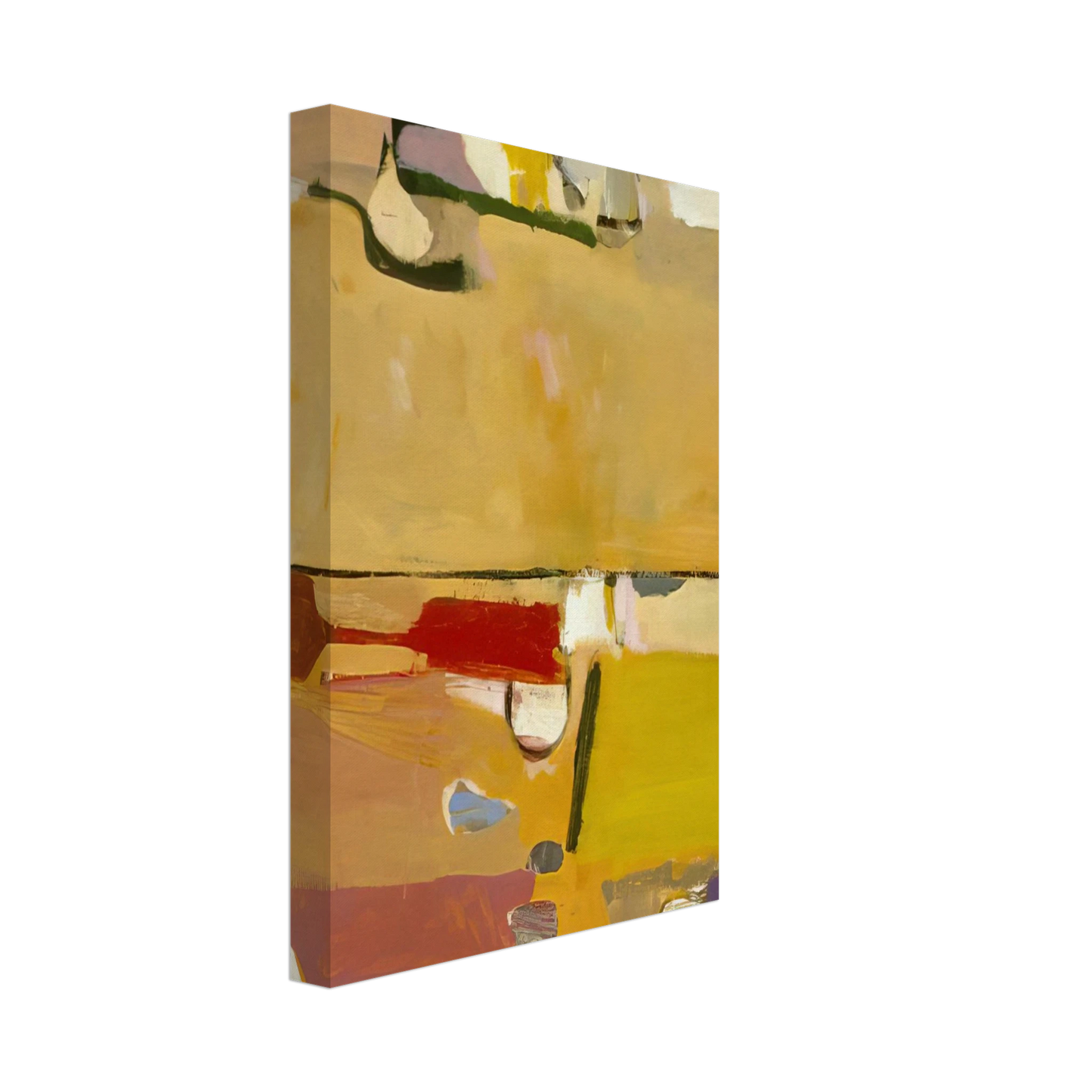 Richard Diebenkorn - A Day at the Races Canvas - 40x60 cm / 16x24 inches-canvas