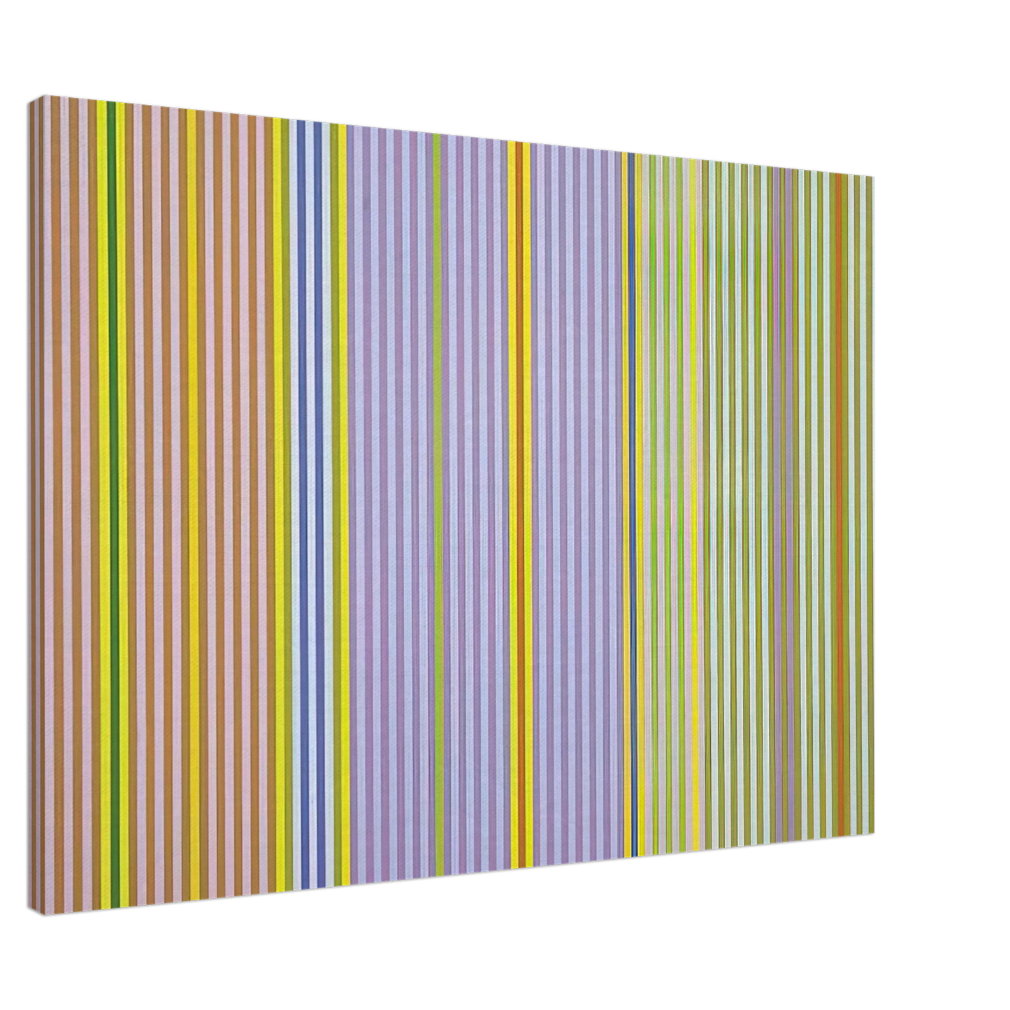 Gene Davis - Ianthe - 1969 Canvas - 20x30 cm / 8x12 inches-canvas