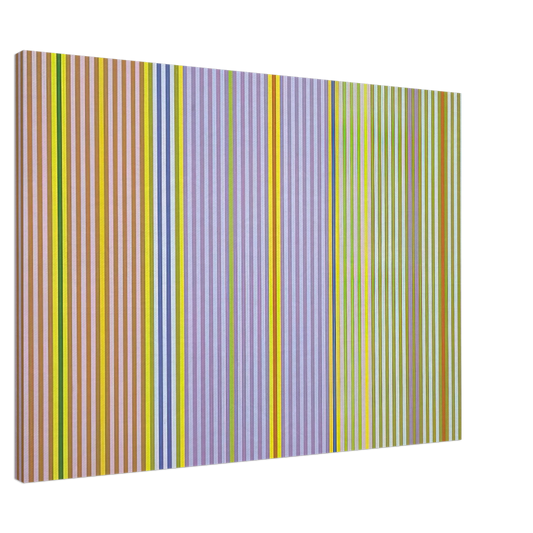 Gene Davis - Ianthe - 1969 Canvas - 20x30 cm / 8x12 inches-canvas