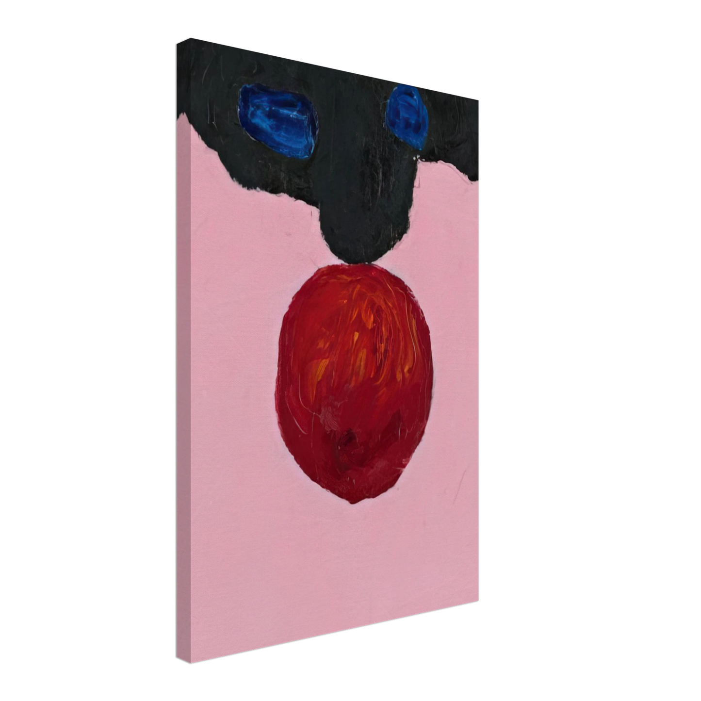 Forrest Bess - Untitled No. 6 - 1957 Canvas - 70x100 cm / 28x40 inches-canvas