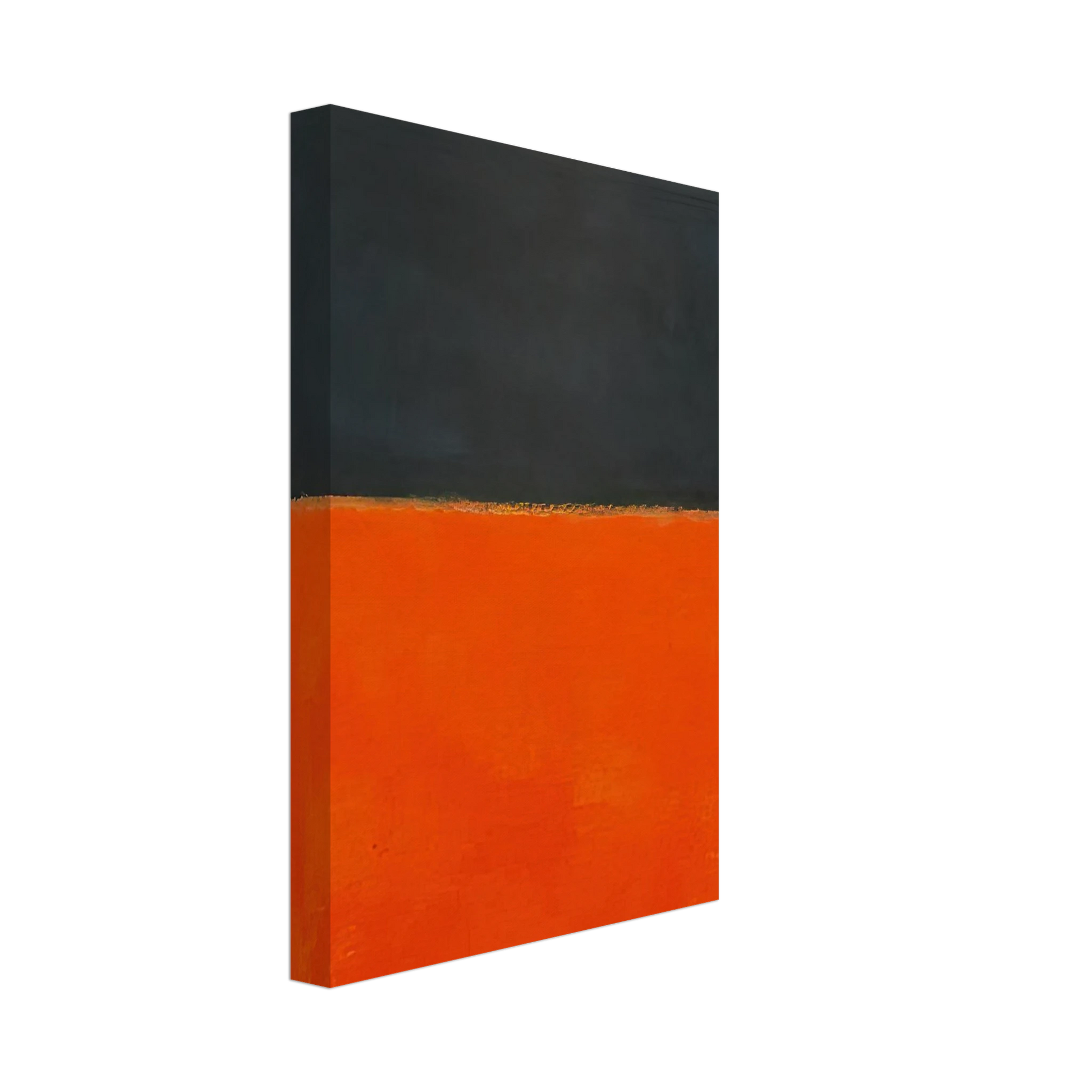 Mark Rothko - Green and Tangerine on Red - 1956 Canvas - 40x60 cm / 16x24 inches-canvas