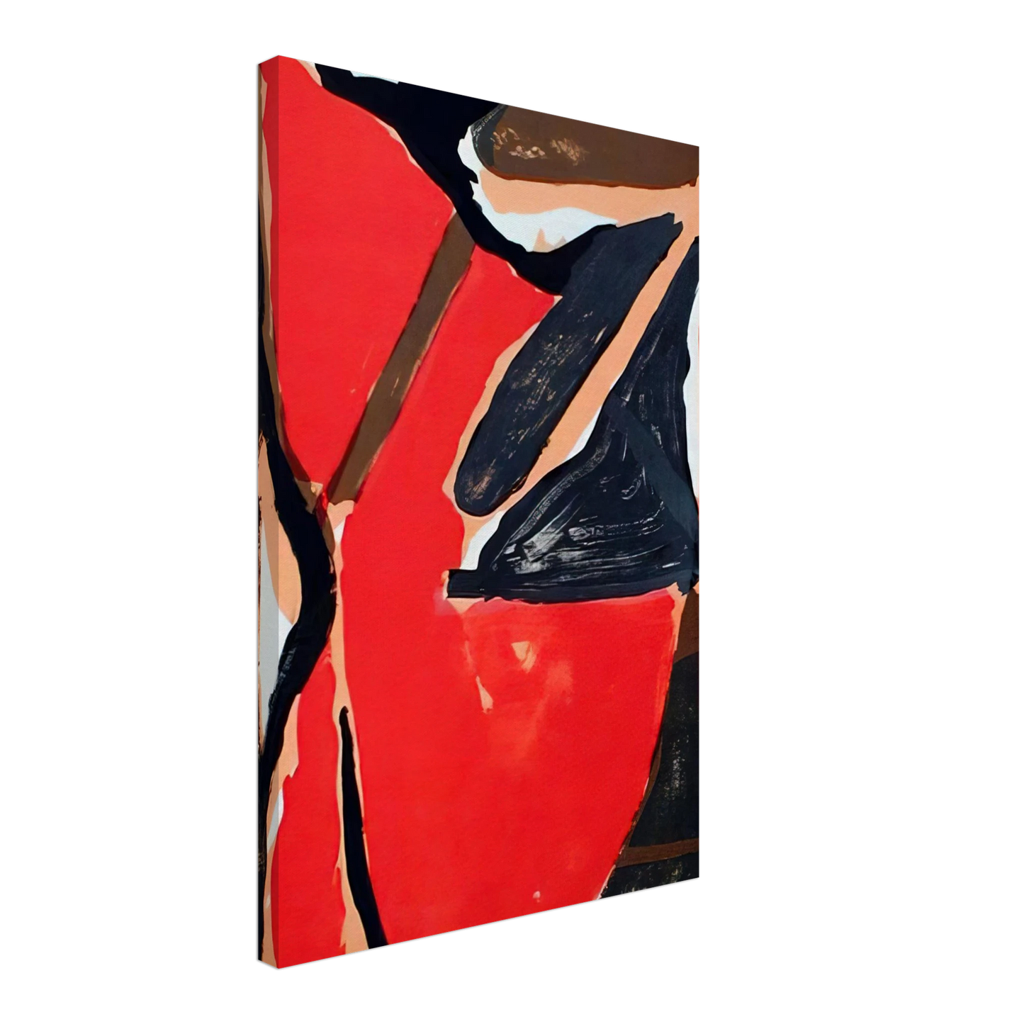 Bram van Velde - L'Unique III - 1973 Canvas - 40x60 cm / 16x24 inches-canvas