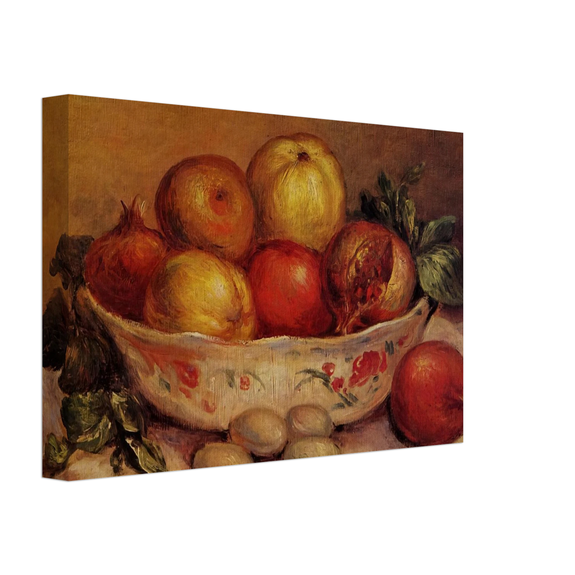 Pierre-Auguste Renoir - Still Life with Pomegranates Canvas - 40x60 cm / 16x24 inches-canvas