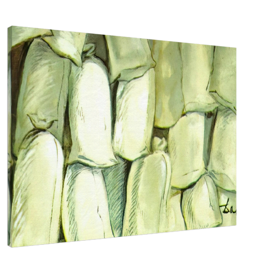 Salvador Dali - SET DESIGN FOR THE BALLET LOS SACOS DEL MOLINERO 3 Canvas - 20x30 cm / 8x12 inches-canvas